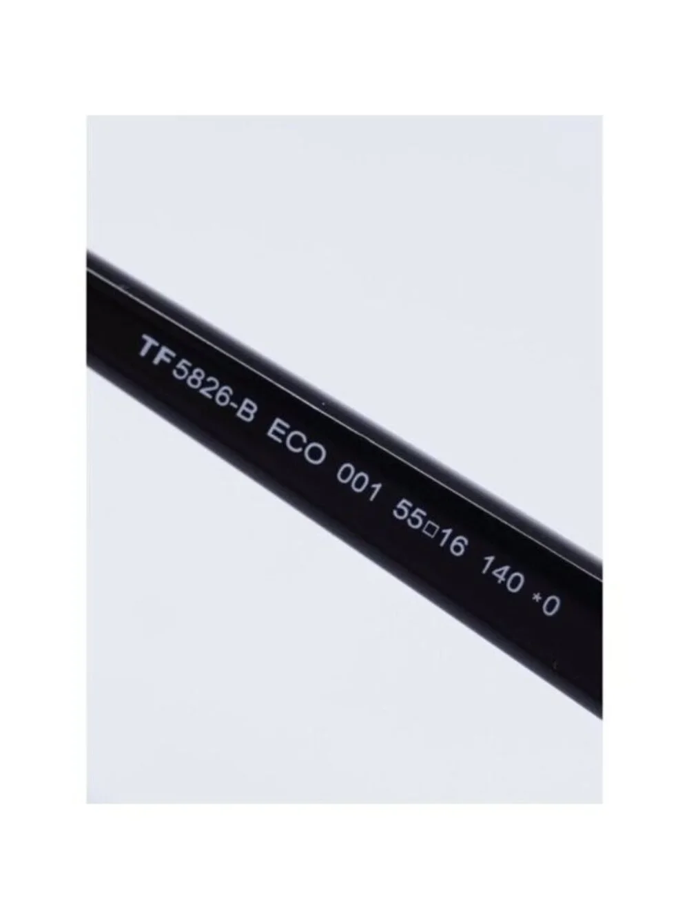 Tom Ford FT5826-B 001 Eyeglasses Black 55mm Cat Eye Frame